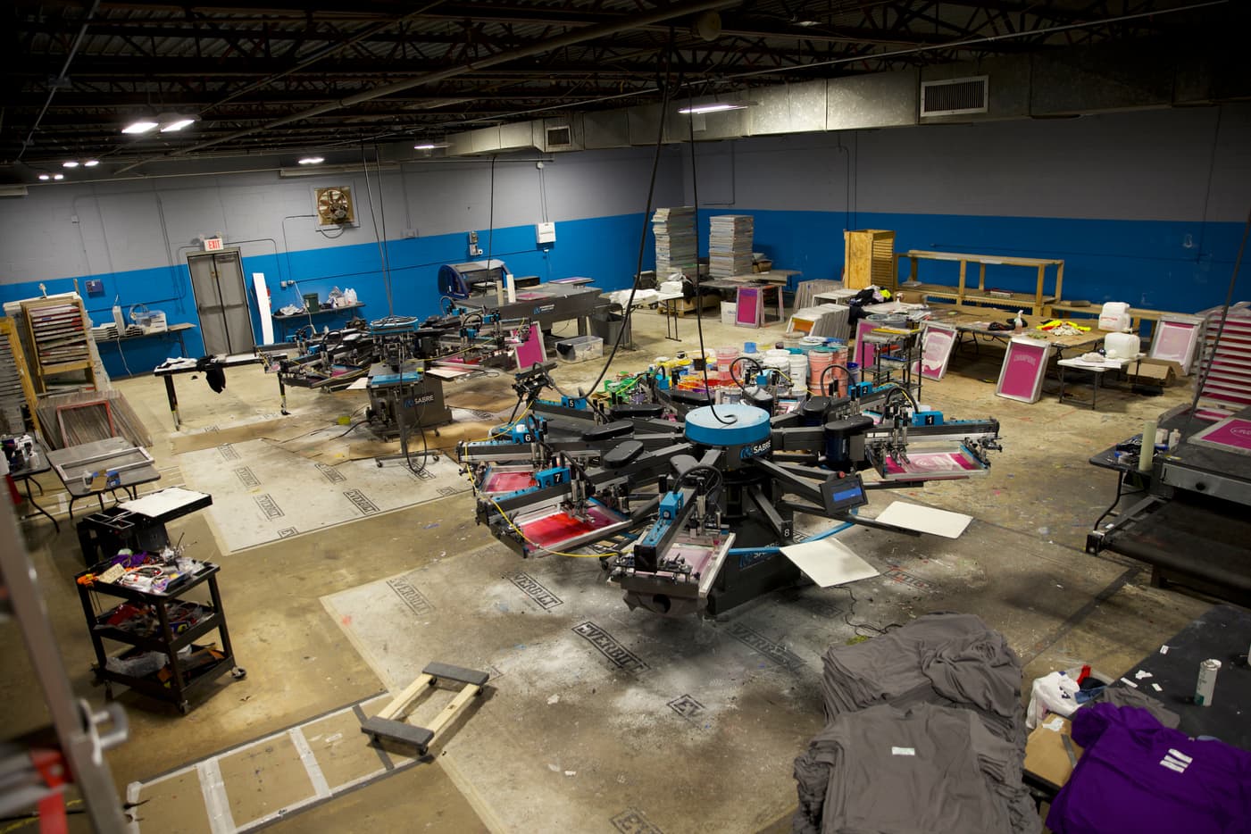 Screen printing process