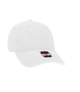 OTTO 18-202 Six Panel Washed Pigment Dyed Cotton Twill Low Profile Pro Style Caps
