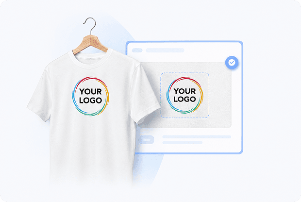 T-shirt with the logo