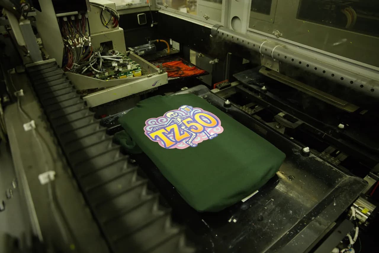 Screen printing process