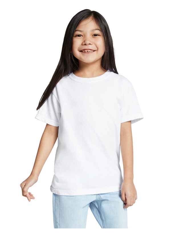 Comfort Colors 9018 Youth Midweight Ringspun Cotton T-Shirt 3